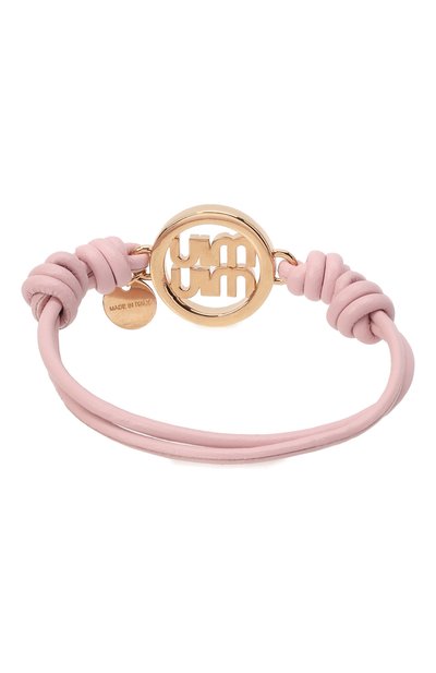 Кожаный браслет MIU MIU, арт. 5IB391-2F33-F0D91, фото 3