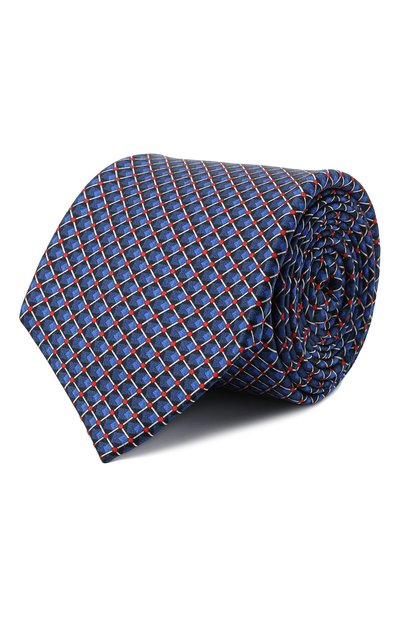 Мужской шелковый галстук CANALI, арт. 88/HX03204