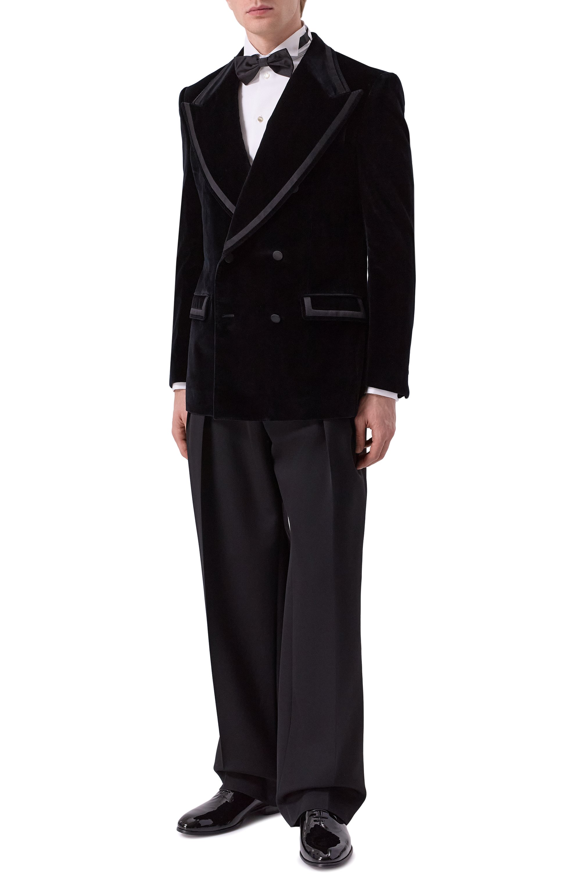 Брюки из шерсти и шелка DOLCE & GABBANA, арт. GP17DT/FU21E, фото 2