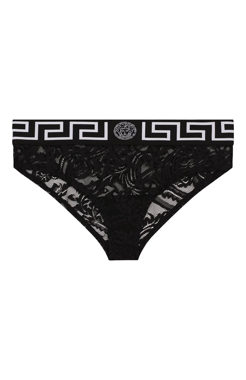 Трусы-слипы VERSACE черного цвета по цене 12100 руб., арт. AUD10022/A232742, фото 1 Трусы-слипы VERSACE, арт. AUD10022/A232742, фото 1