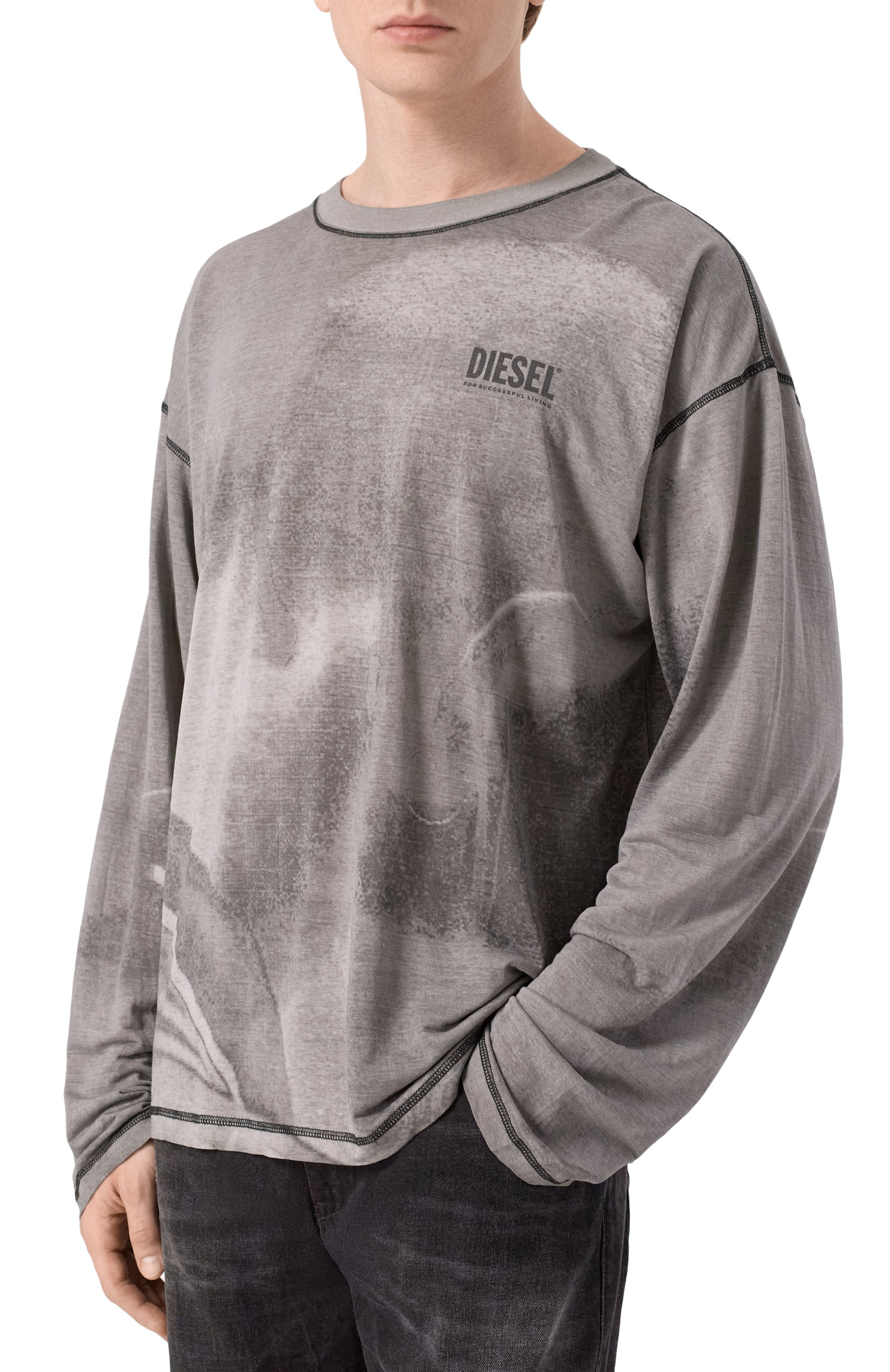Лонгслив DIESEL, арт. A19950/0BMCI, фото 3