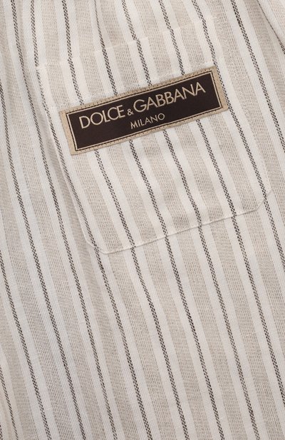 Льняные шорты DOLCE & GABBANA, арт. L43Q49/FR4BY, фото 3