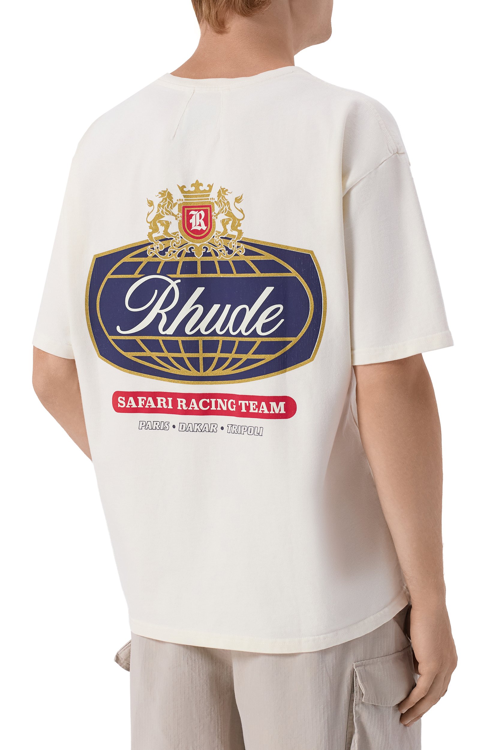 Хлопковая футболка RHUDE, арт. RHPF26TT02012, фото 4
