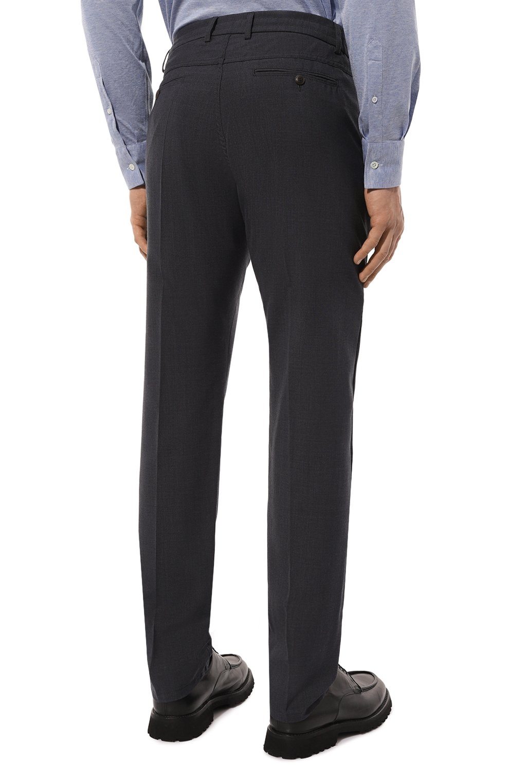 Шерстяные брюки CANALI, арт. V1659/AR05087, фото 4