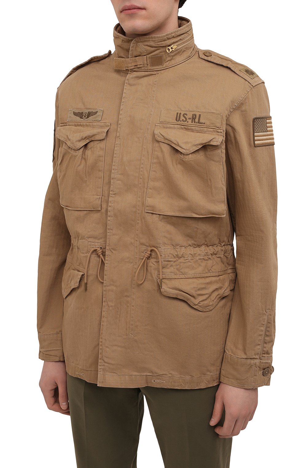 Хлопковая куртка POLO RALPH LAUREN, арт. 710847062, фото 3