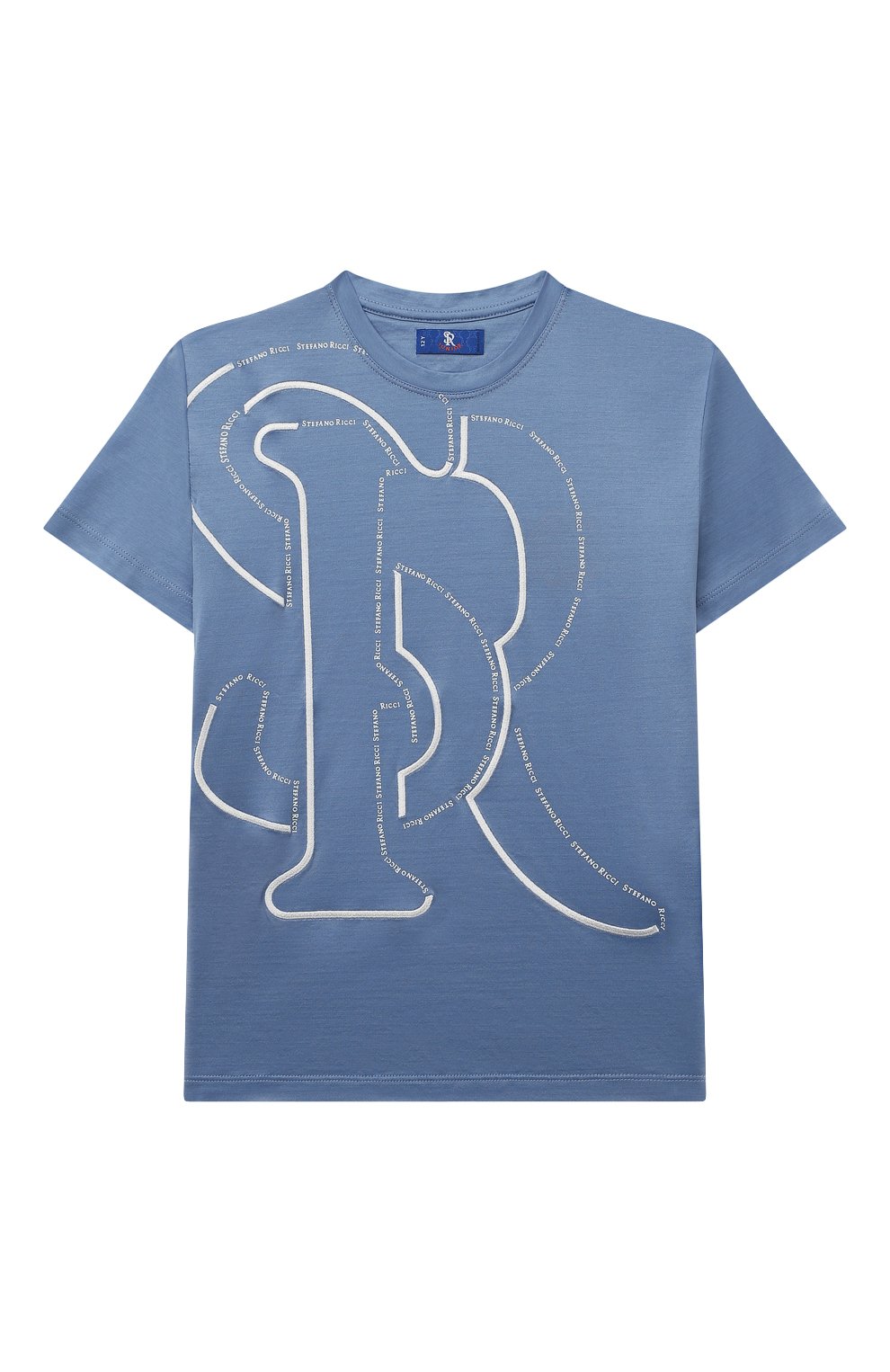 Хлопковая футболка STEFANO RICCI JUNIOR, арт. YNH3100750/TE0001, фото 1