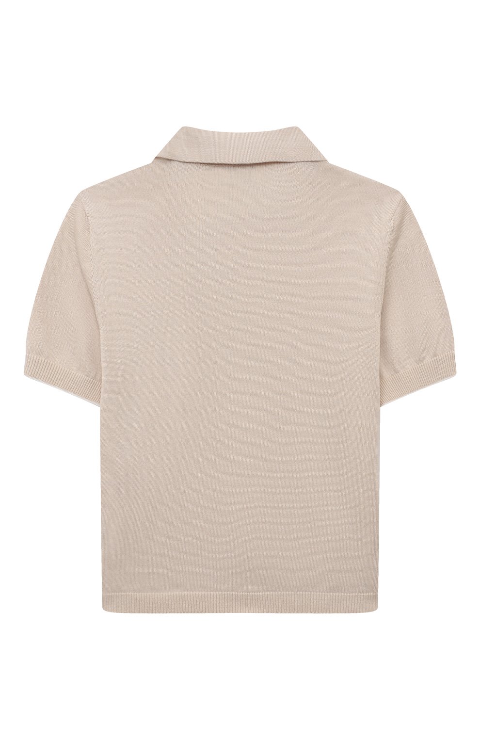 Хлопковое поло BRUNELLO CUCINELLI светло-бежевого цвета по цене 46650 руб., арт. B29M13165B, фото 2 Хлопковое поло BRUNELLO CUCINELLI, арт. B29M13165B, фото 2