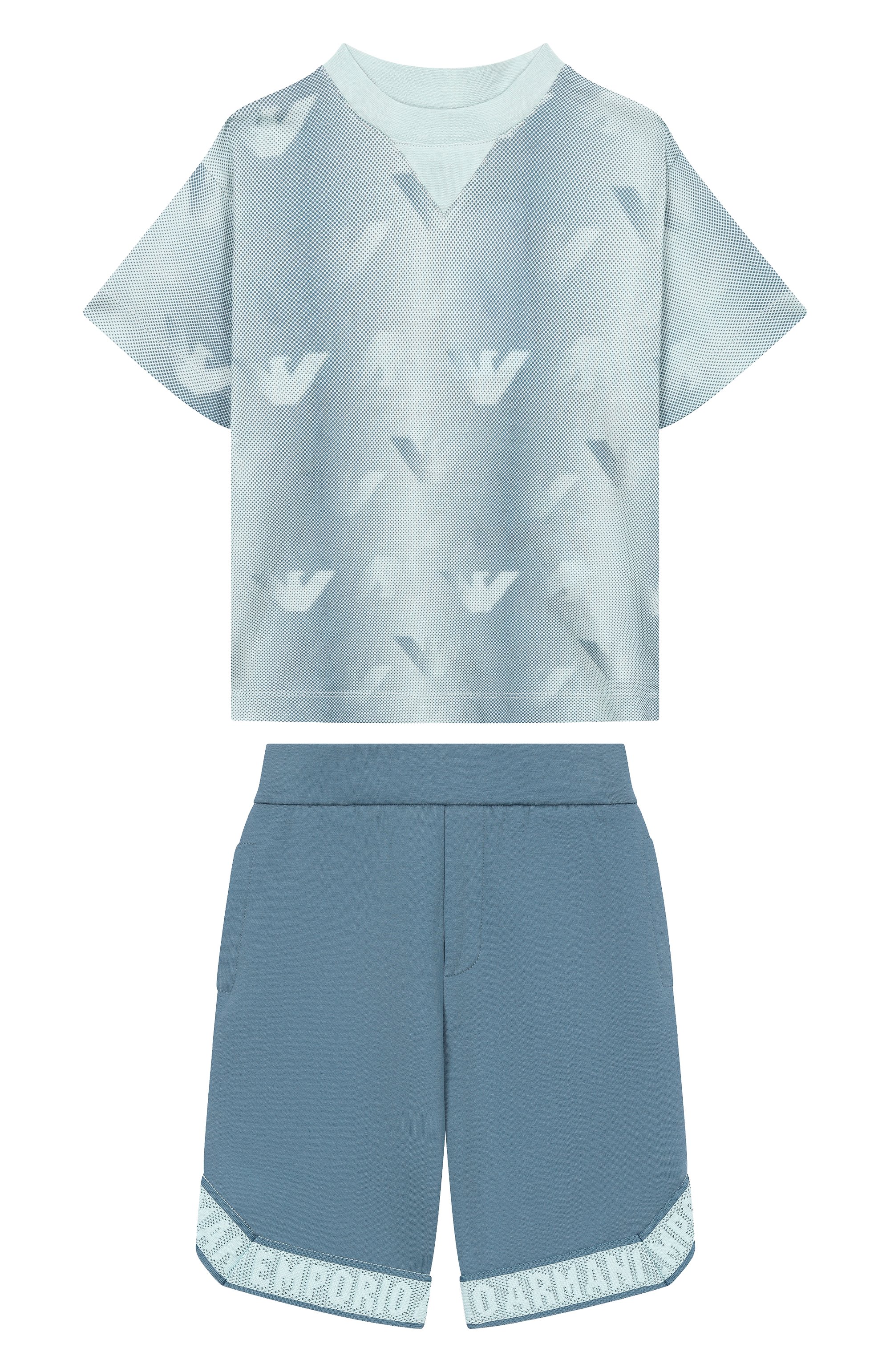 Комплект из футболки и шорт EMPORIO ARMANI, арт. EB000959/AF24286, фото 1