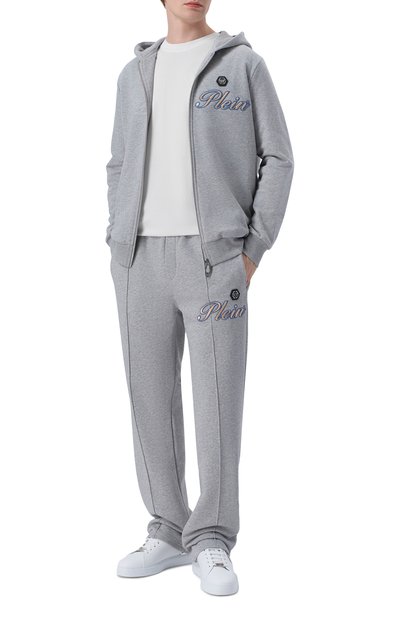 Хлопковая футболка PHILIPP PLEIN белого цвета по цене 43950 руб., арт. SAFC MTK8843 PJY002N, фото 2 Хлопковая футболка PHILIPP PLEIN, арт. SAFC MTK8843 PJY002N, фото 2