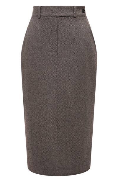 Женская юбка из шерсти и кашемира KITON, арт. D56202K0104E15