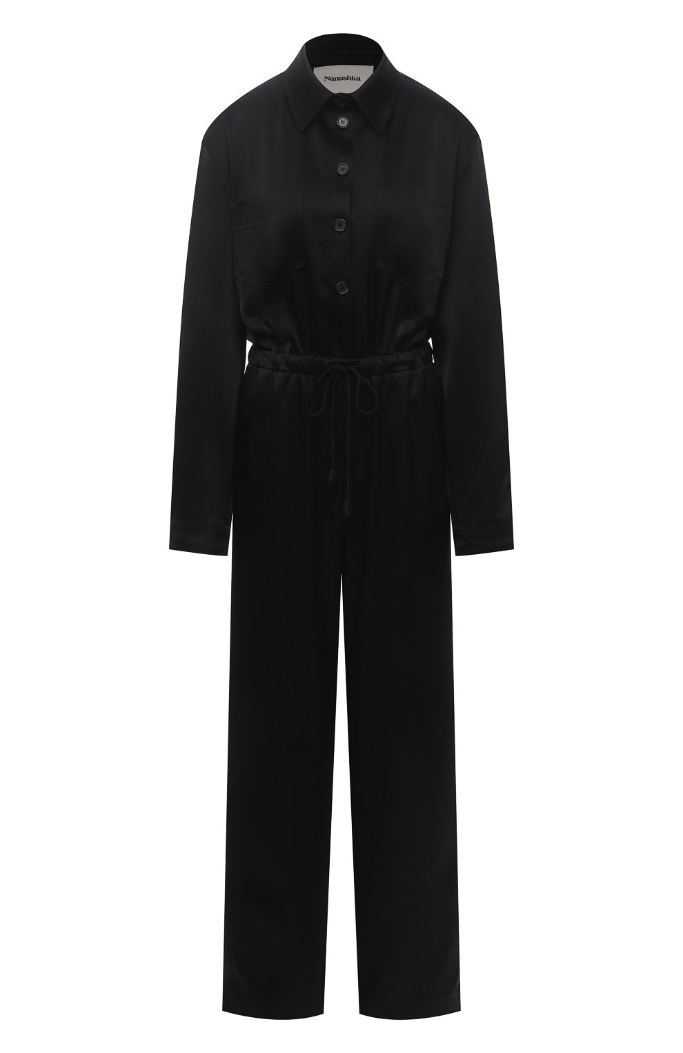 Комбинезон NANUSHKA, арт. 0DELLA_BLACK_SLIP SATIN, фото 1