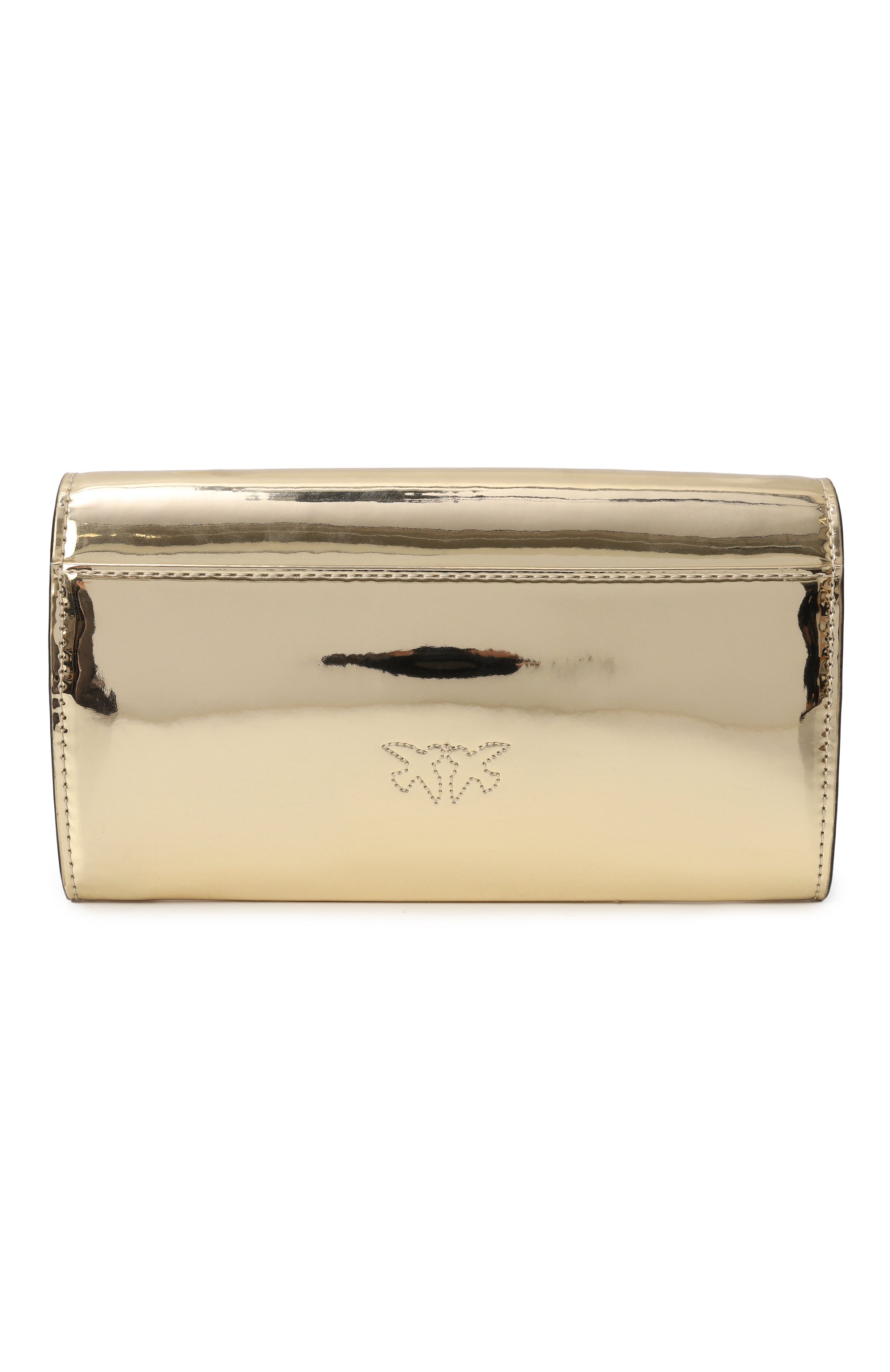 Сумка love one PINKO золотого цвета по цене 32600 руб., арт. 100062/A1JD, фото 6 Сумка love one PINKO, арт. 100062/A1JD, фото 6