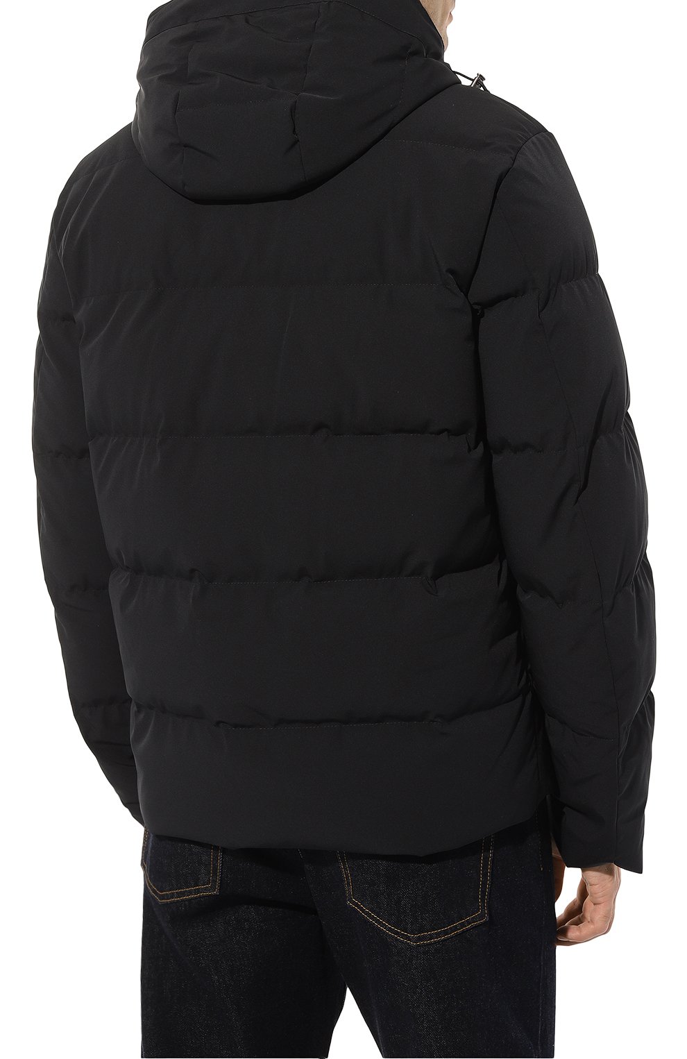 Пуховик PAUL&SHARK черного цвета по цене 85500 руб., арт. 12312007, фото 4 Пуховик PAUL&SHARK, арт. 12312007, фото 4