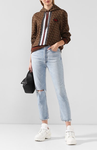 Хлопковое худи BURBERRY, арт. 8018458, фото 2