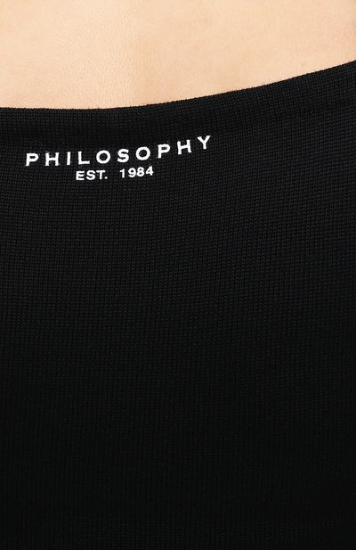 Платье из вискозы и шерсти PHILOSOPHY DI LORENZO SERAFINI, арт. A0486/5701, фото 5