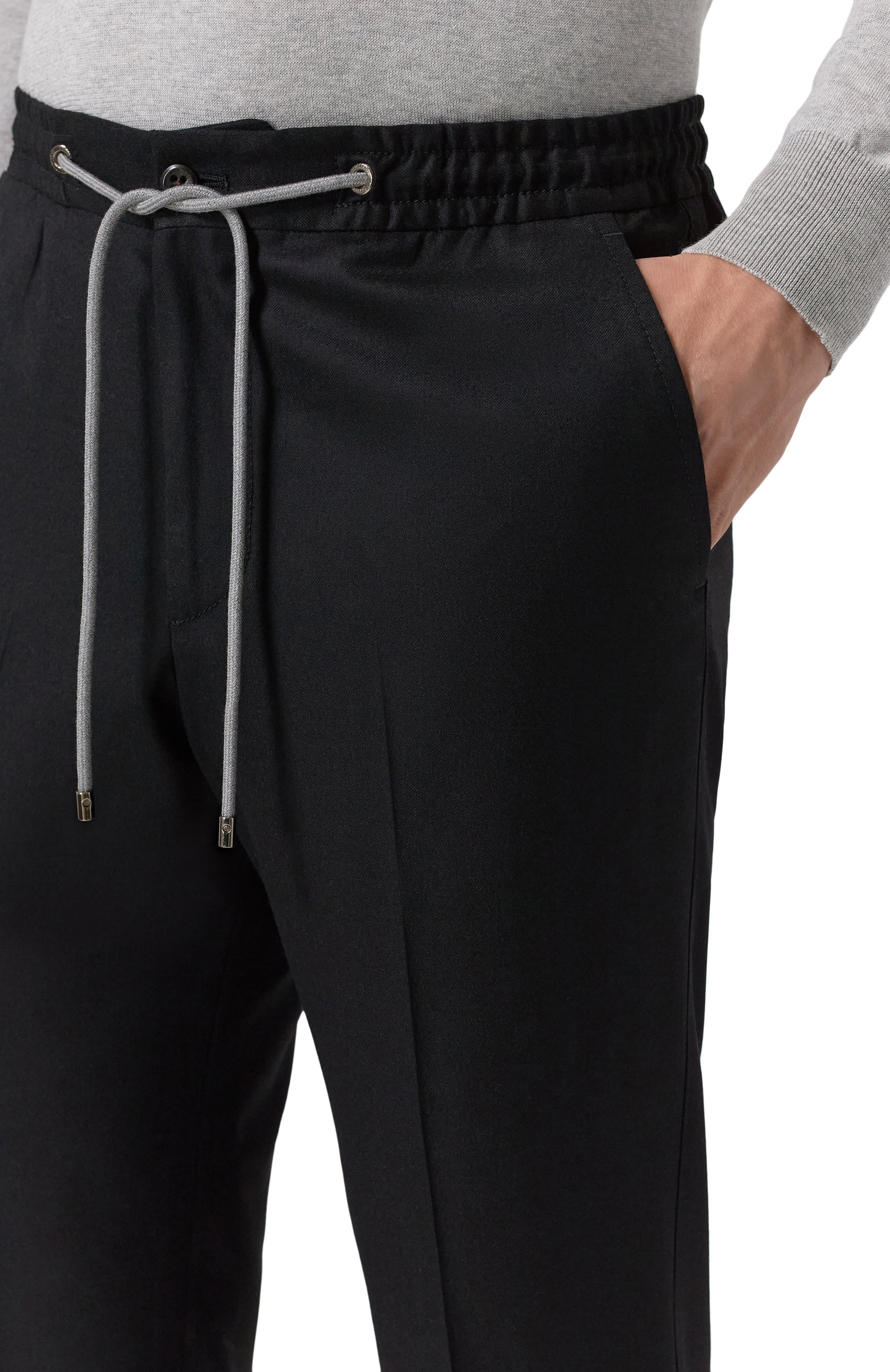 Шерстяные брюки CORNELIANI, арт. 264L25-2618111, фото 5