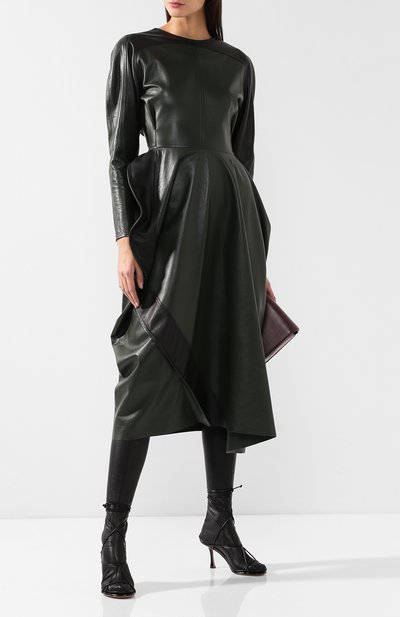 Кожаное платье-миди CELINE, арт. 26BK16828, фото 2