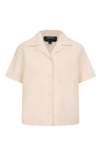 Женская хлопковая рубашка A.P.C., арт. F12583/C0HEJ