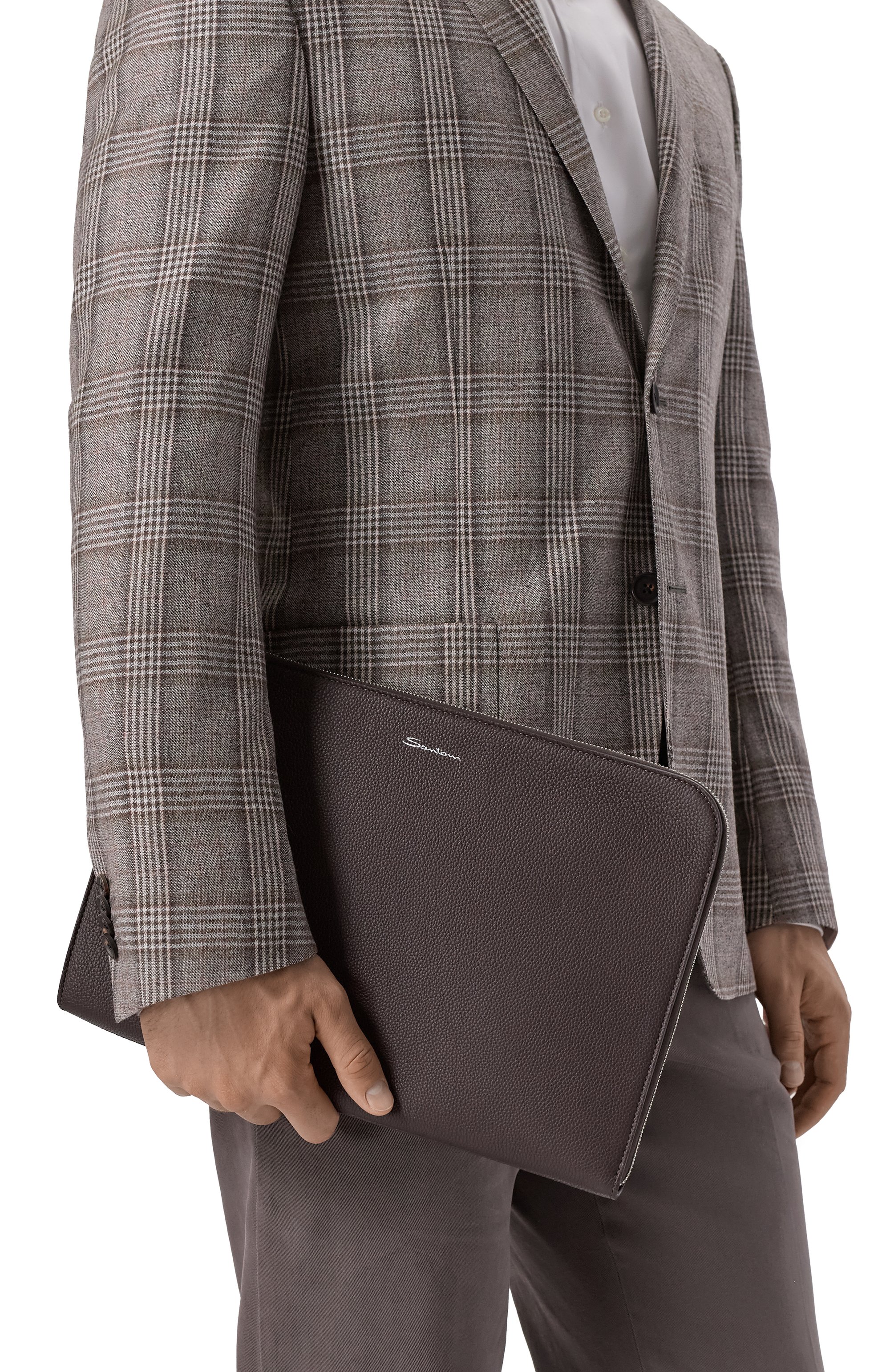 Кожаная папка для документов SANTONI, арт. UFPGA2519F0-ASIW, фото 2