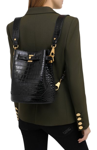 Сумка b-belted 27 BALMAIN черного цвета по цене 222500 руб., арт. UN0S569/LVCW, фото 2 Сумка b-belted 27 BALMAIN, арт. UN0S569/LVCW, фото 2