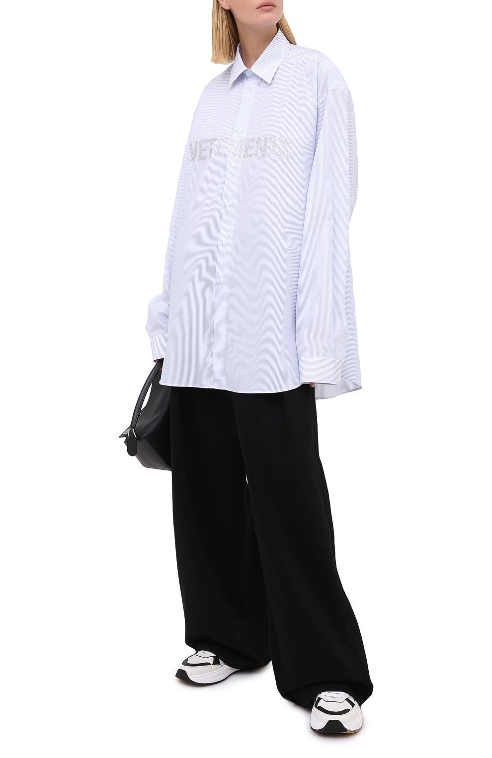 Хлопковая рубашка VETEMENTS, арт. UAH21SH067 1012/W, фото 2