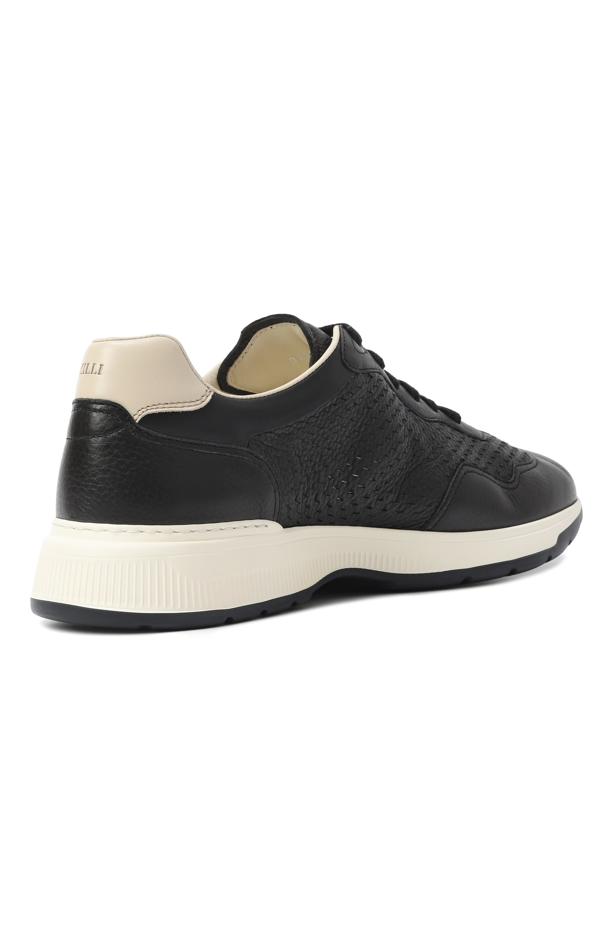 Кожаные кроссовки ZILLI, арт. H0200AM1961VZEV05, фото 5