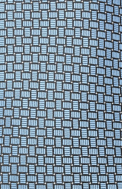 Шелковый галстук LANVIN голубого цвета по цене 9950 руб., арт. 2236/TIE, фото 3 Шелковый галстук LANVIN, арт. 2236/TIE, фото 3