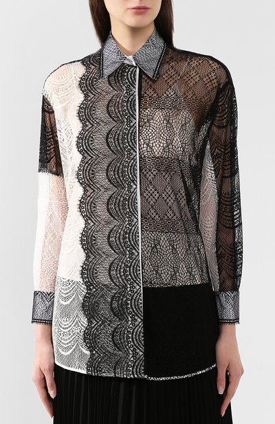 Кружевная рубашка VICTORIA BECKHAM, арт. SH 0VR 1856 MSS19 LACE, фото 3