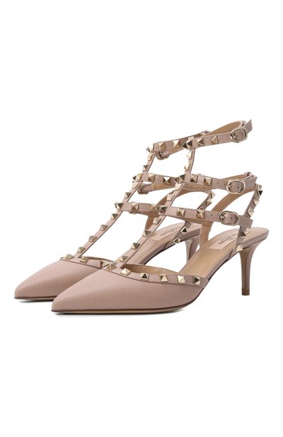 Женские кожаные туфли rockstud 65 VALENTINO, арт. 8W2S0375/VCE