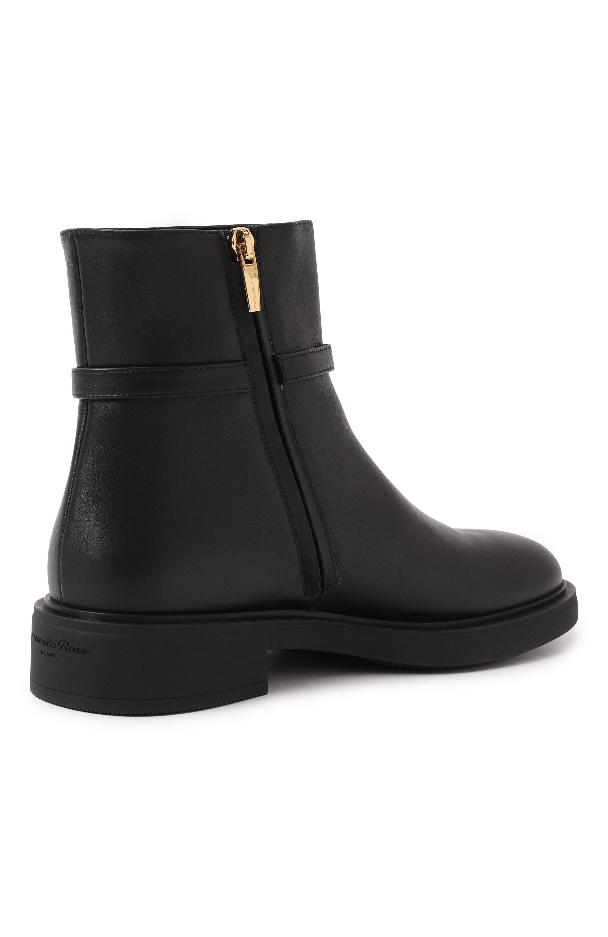 Кожаные ботинки ribbon dumont GIANVITO ROSSI, арт. G73089.20G0M.VGINER0, фото 5