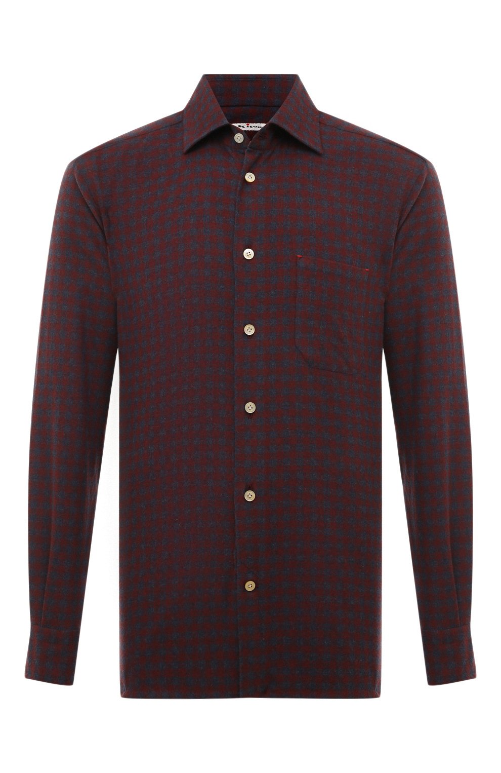 Хлопковая рубашка KITON, арт. UMCNERH0906508, фото 1