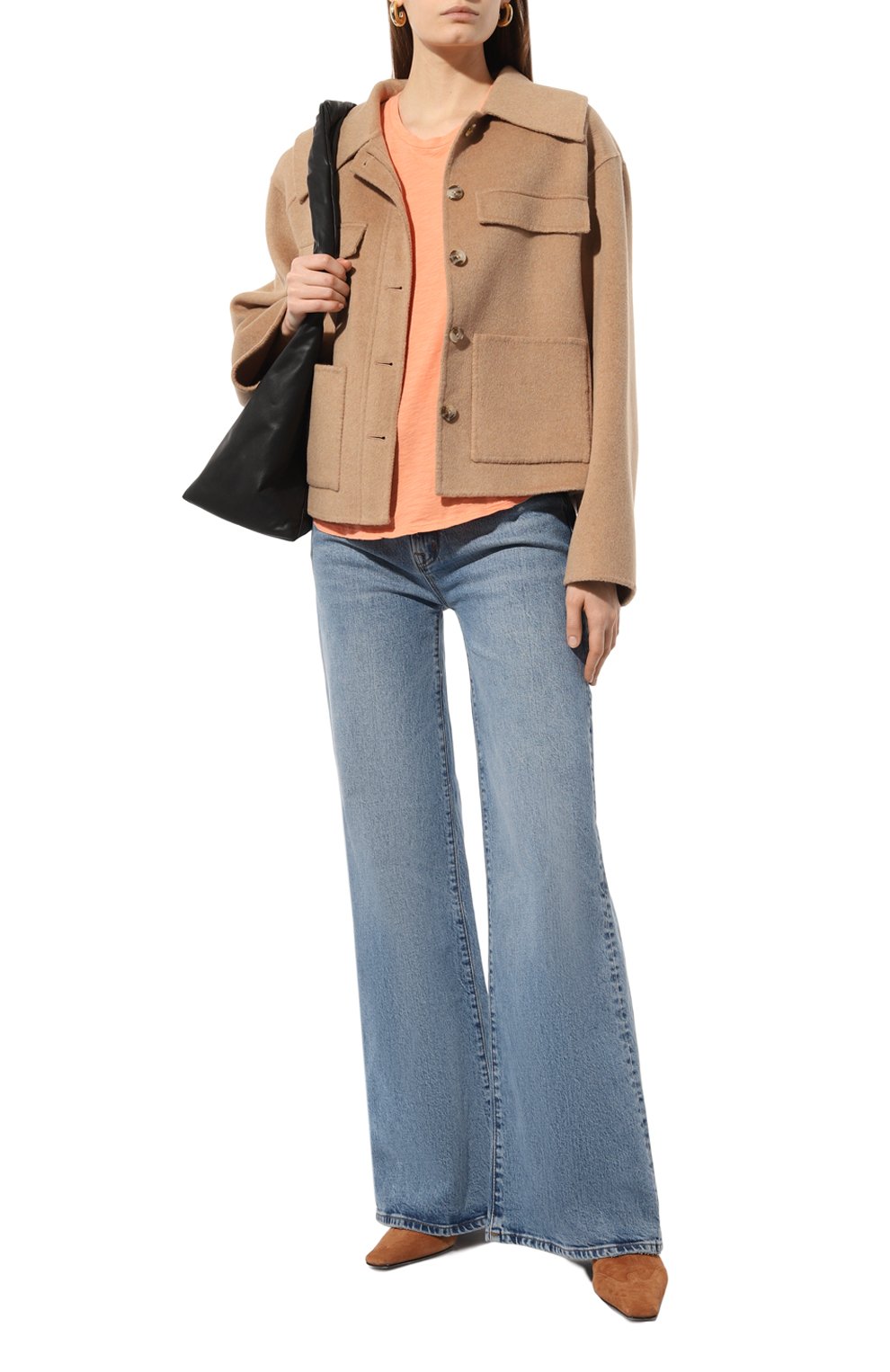 Хлопковая футболка DEHA, арт. A00651, фото 2