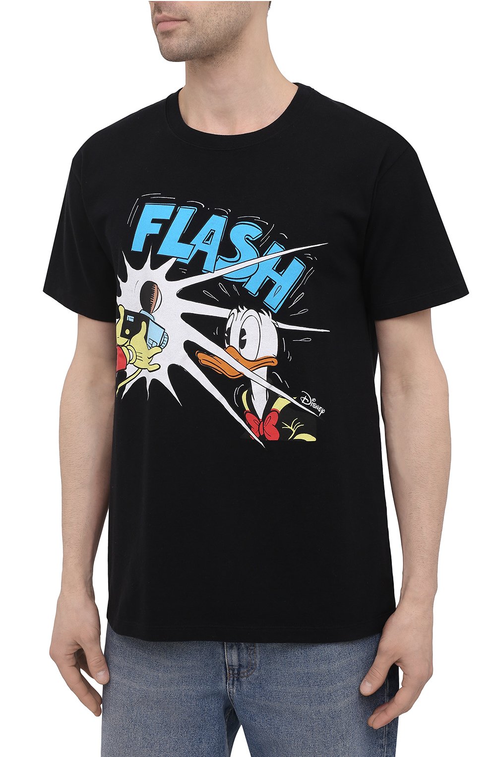 Хлопковая футболка disney x gucci GUCCI, арт. 548334/XJDAF, фото 3