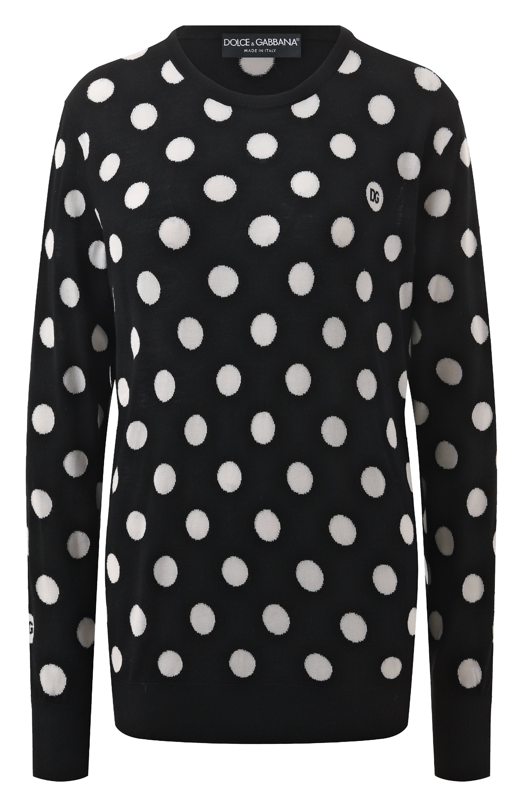 Пуловер из шерсти и шелка DOLCE & GABBANA, арт. FXX06T/JCVYK, фото 1