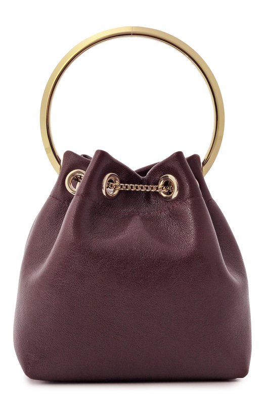 Сумка Bon Bon Jimmy Choo B0NB0NTYT Бордовый  B0NB0NTYT Фото 6