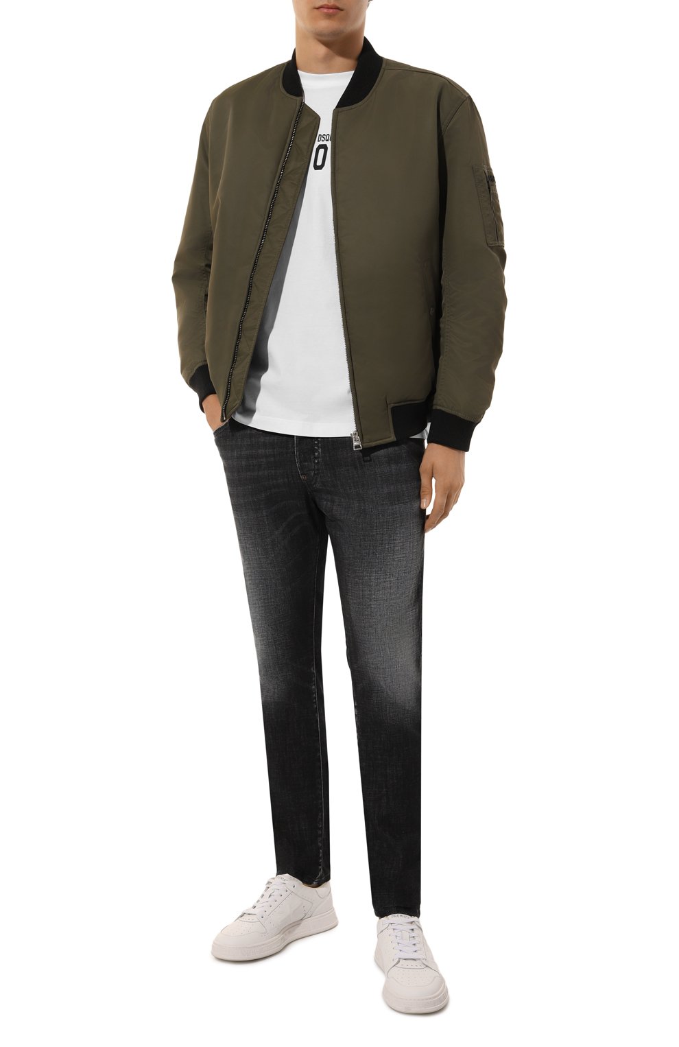 Хлопковая футболка icon DSQUARED2, арт. S79GC0102/D20020, фото 2