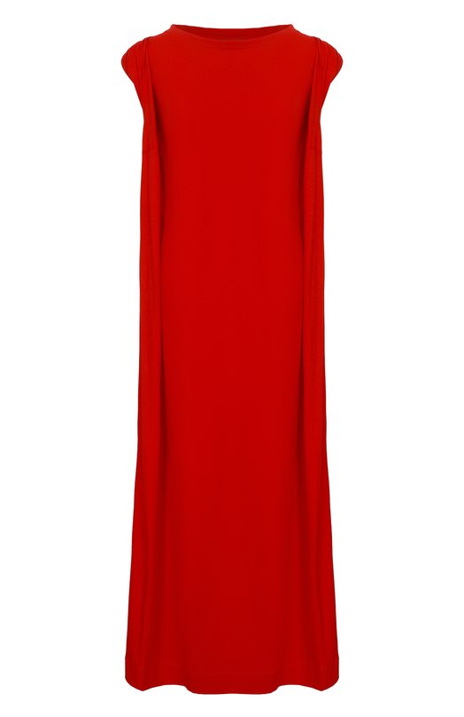 Хлопковое платье Dries Van Noten 011131/3606 Красный 011131/3606