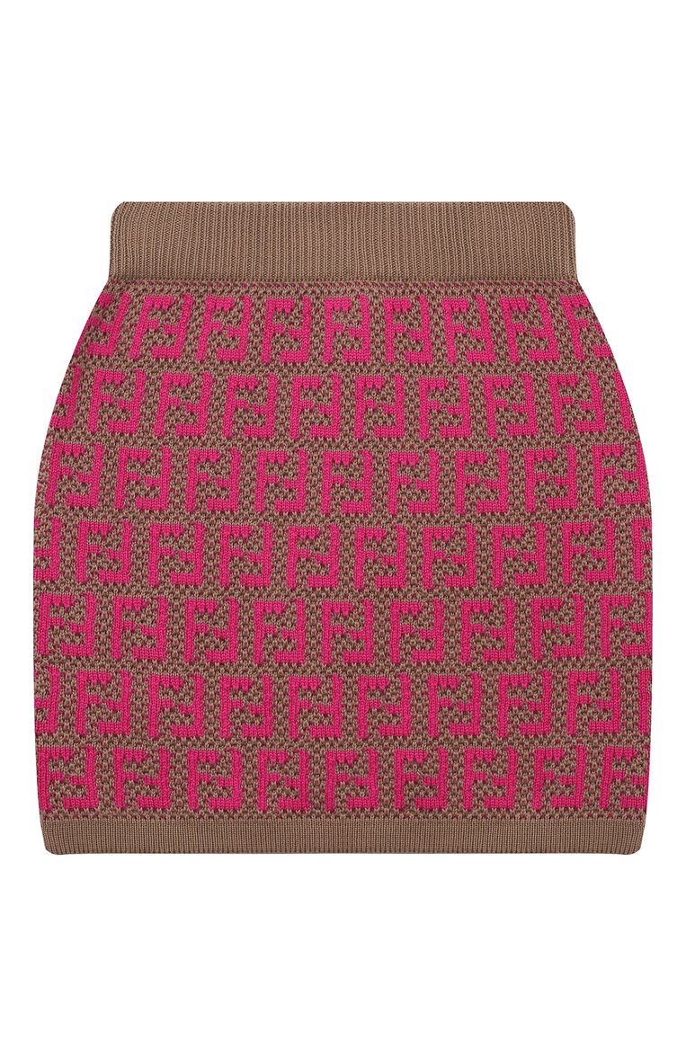 Хлопковая юбка FENDI, арт. JFG135/A0BG/8A-12+, фото 1