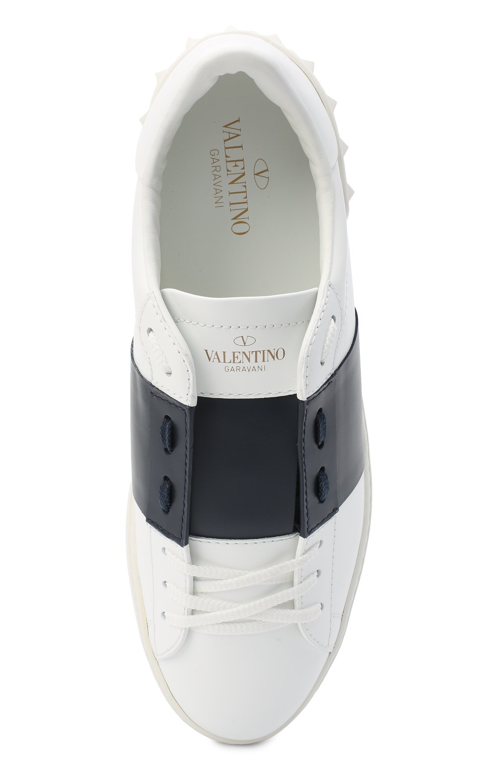 Кожаные кеды open VALENTINO, арт. VY2S0830/BLU, фото 5