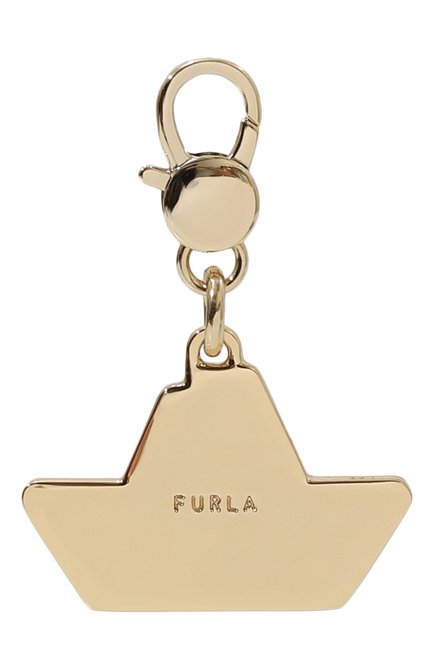 Женский брелок для ключей FURLA разноцветного цвета, арт. WR00637/MES000 | Фото 2 (Материал: Металл; Материал сплава: Проставлено; Нос: Не проставлено)