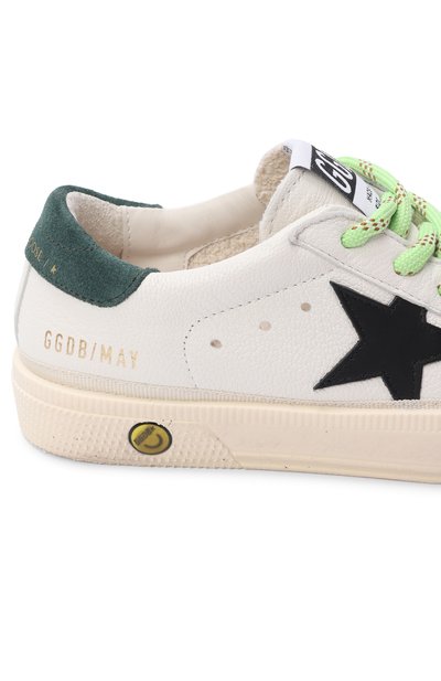 Кожаные кеды may GOLDEN GOOSE DELUXE BRAND, арт. GYF00496.F008670, фото 5