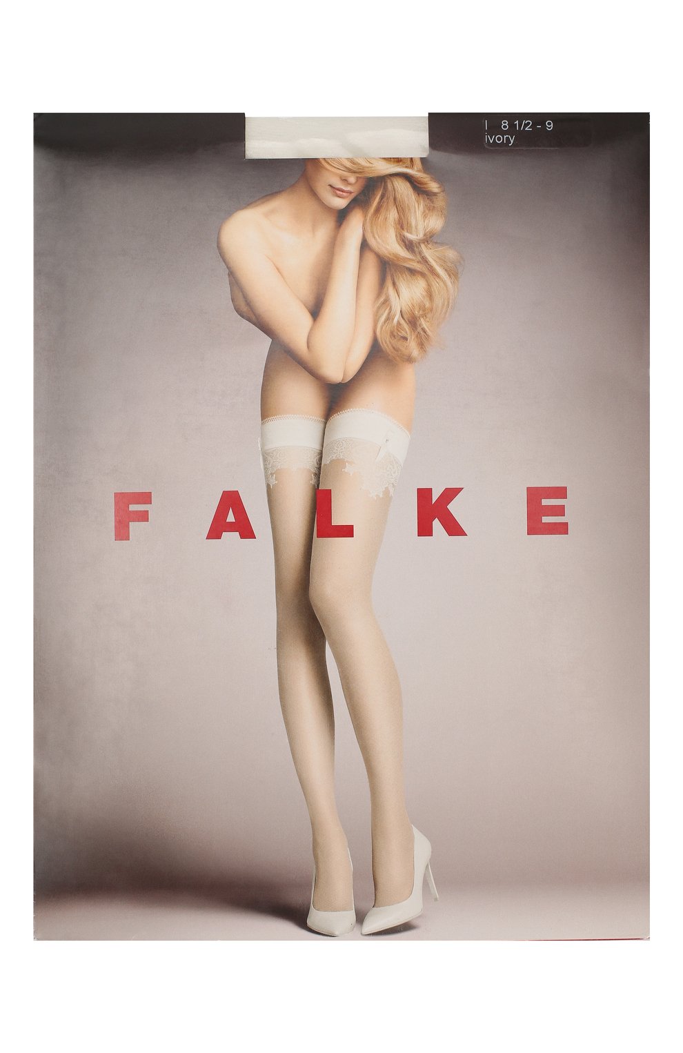 Чулки FALKE бежевого цвета по цене 3210 руб., арт. 42001_, фото 1 Чулки FALKE, арт. 42001_, фото 1