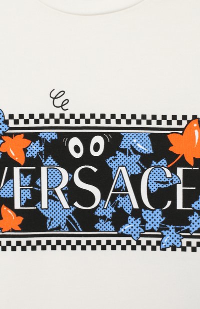Хлопковая футболка VERSACE, арт. YB000183/YA00019, фото 3