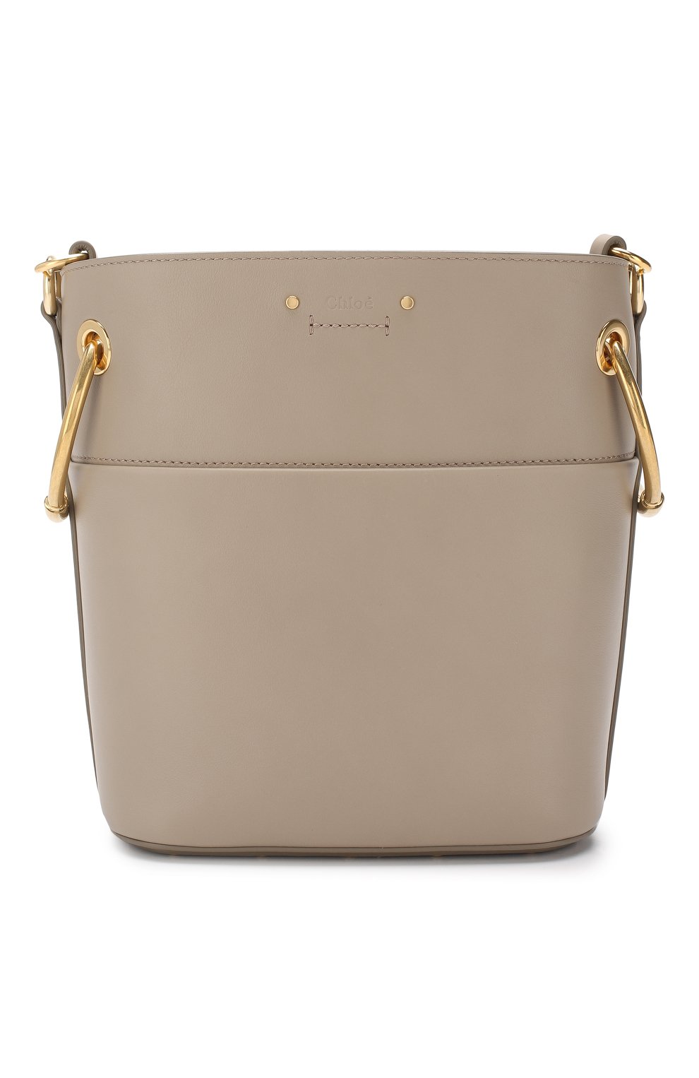 Сумка roy bucket CHLOÉ серого цвета по цене 206000 руб., арт. CHC18AS126H1Z, фото 7 Сумка roy bucket CHLOÉ, арт. CHC18AS126H1Z, фото 7