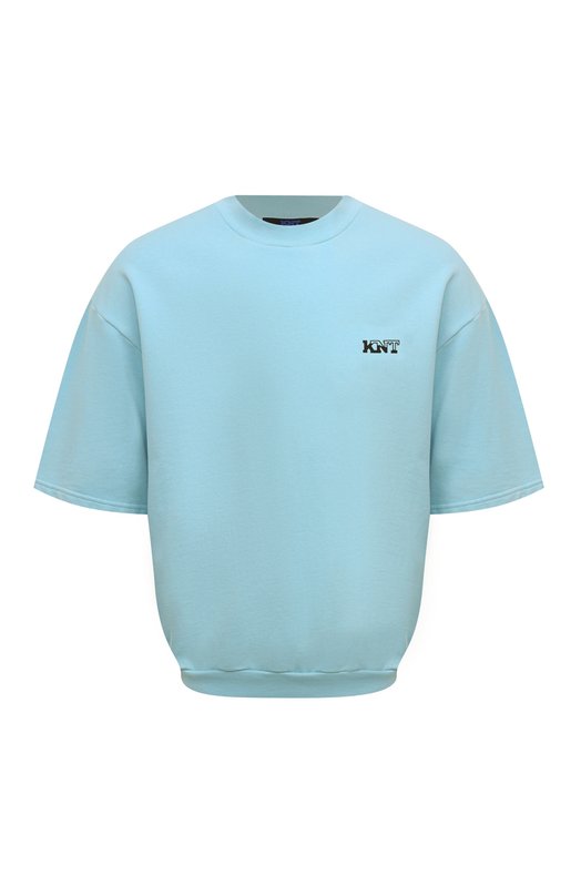 Хлопковый свитшот KNT UMM047106 Голубой UMM047106