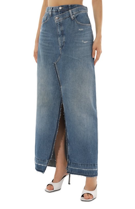 Джинсовая юбка BOSS Orange Синий, фото 3