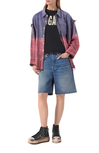 Двусторонняя рубашка R13, арт. R13WR463-R776B, фото 2