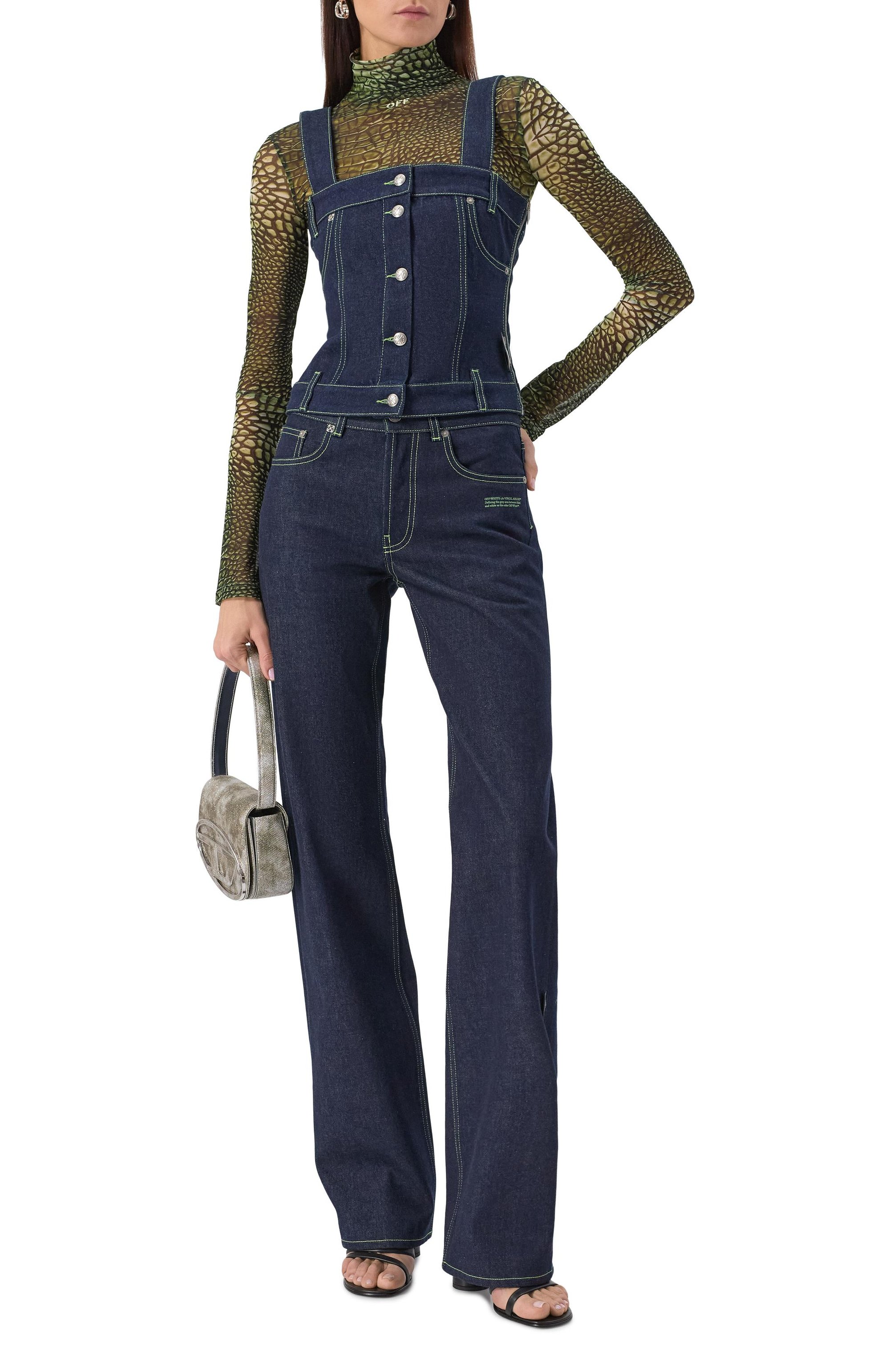 Джинсы OFF-WHITE, арт. 0WYA069S25DEN0014614, фото 2