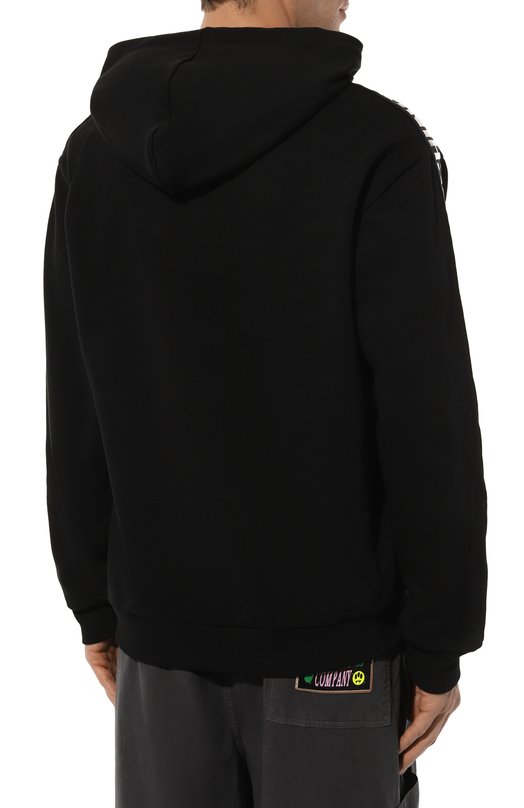 Хлопковое худи Moschino A1711/9410 Чёрный  A1711/9410 Фото 4