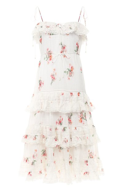 Женское хлопковое платье ZIMMERMANN, арт. 5387DHEA